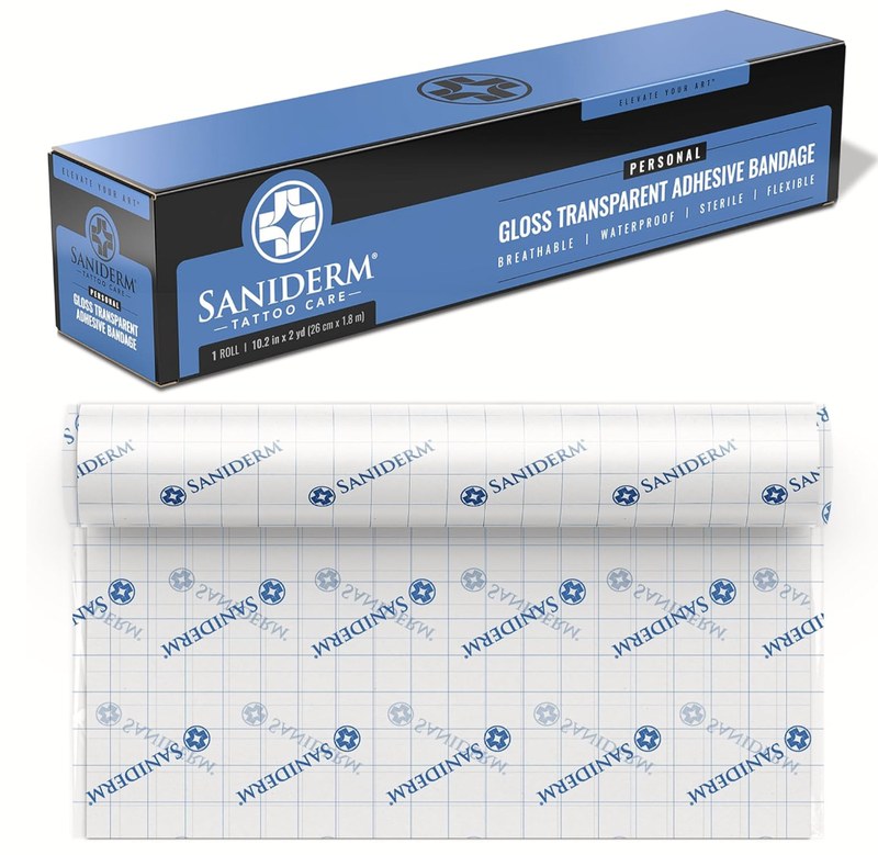 Recommended second skin adhesive bandage